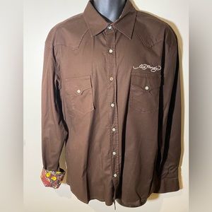 Ed Hardy Western shirt